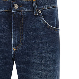 Dolce & Gabbana Logo Plaque Jeans