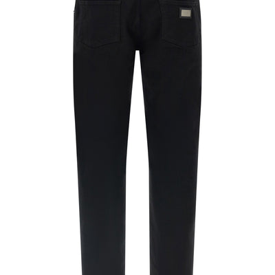 Dolce & Gabbana Logo Plaque Jeans