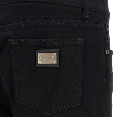 Dolce & Gabbana Logo Plaque Jeans