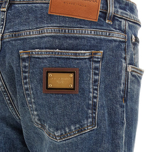 Dolce & Gabbana Logo Plaque Jeans