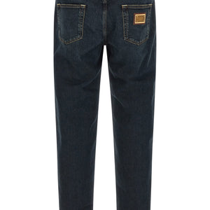 Dolce & Gabbana Logo Plaque Jeans