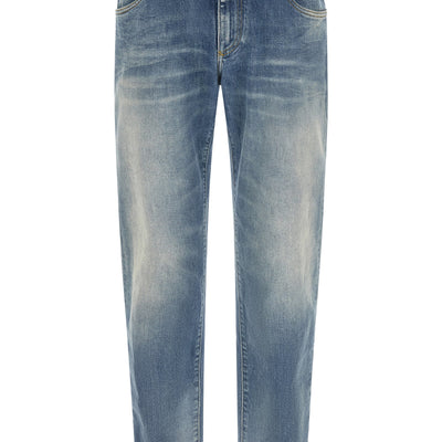 Dolce & Gabbana Logo Plaque Jeans