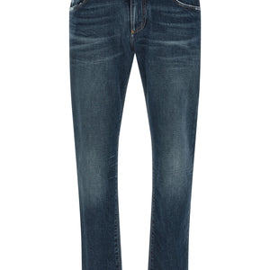 Dolce & Gabbana Logo Patch Jeans