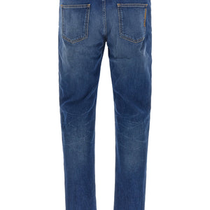 Dolce & Gabbana Logo Embroidery Jeans