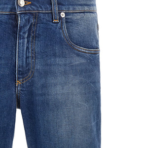 Dolce & Gabbana Logo Embroidery Jeans