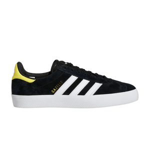 adidas Gazelle ADV Core Black Yellow