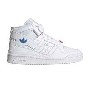 adidas Forum Cloud White Red Bright Blue (GS)