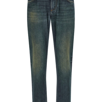 Dolce & Gabbana Logo Tag Jeans
