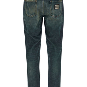 Dolce & Gabbana Logo Tag Jeans