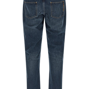 Dolce & Gabbana Logo Embroidery Jeans