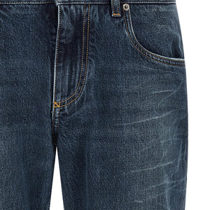Dolce & Gabbana Logo Embroidery Jeans