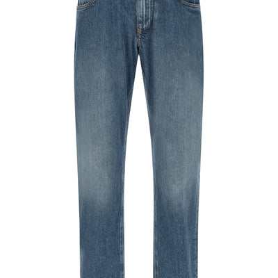 Dolce & Gabbana Heraldic Embroidery Jeans