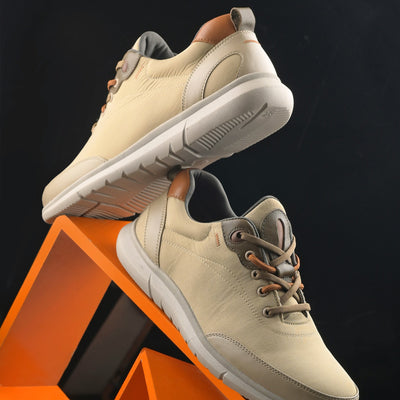 Moonwalk Lace-Up Sneakers by Aspeerio