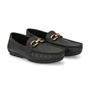Egoss Printed Loafers For Men