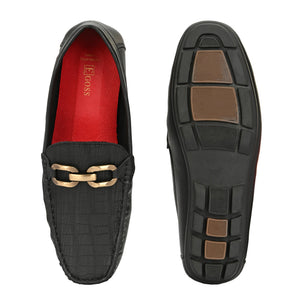 Egoss Printed Loafers For Men