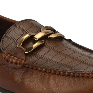 Egoss Printed Loafers For Men
