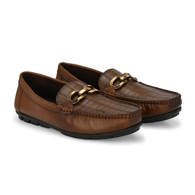 Egoss Printed Loafers For Men
