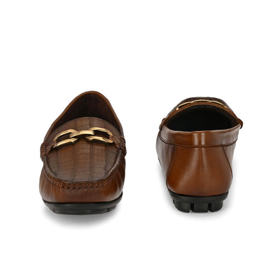 Egoss Printed Loafers For Men