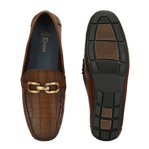 Egoss Printed Loafers For Men