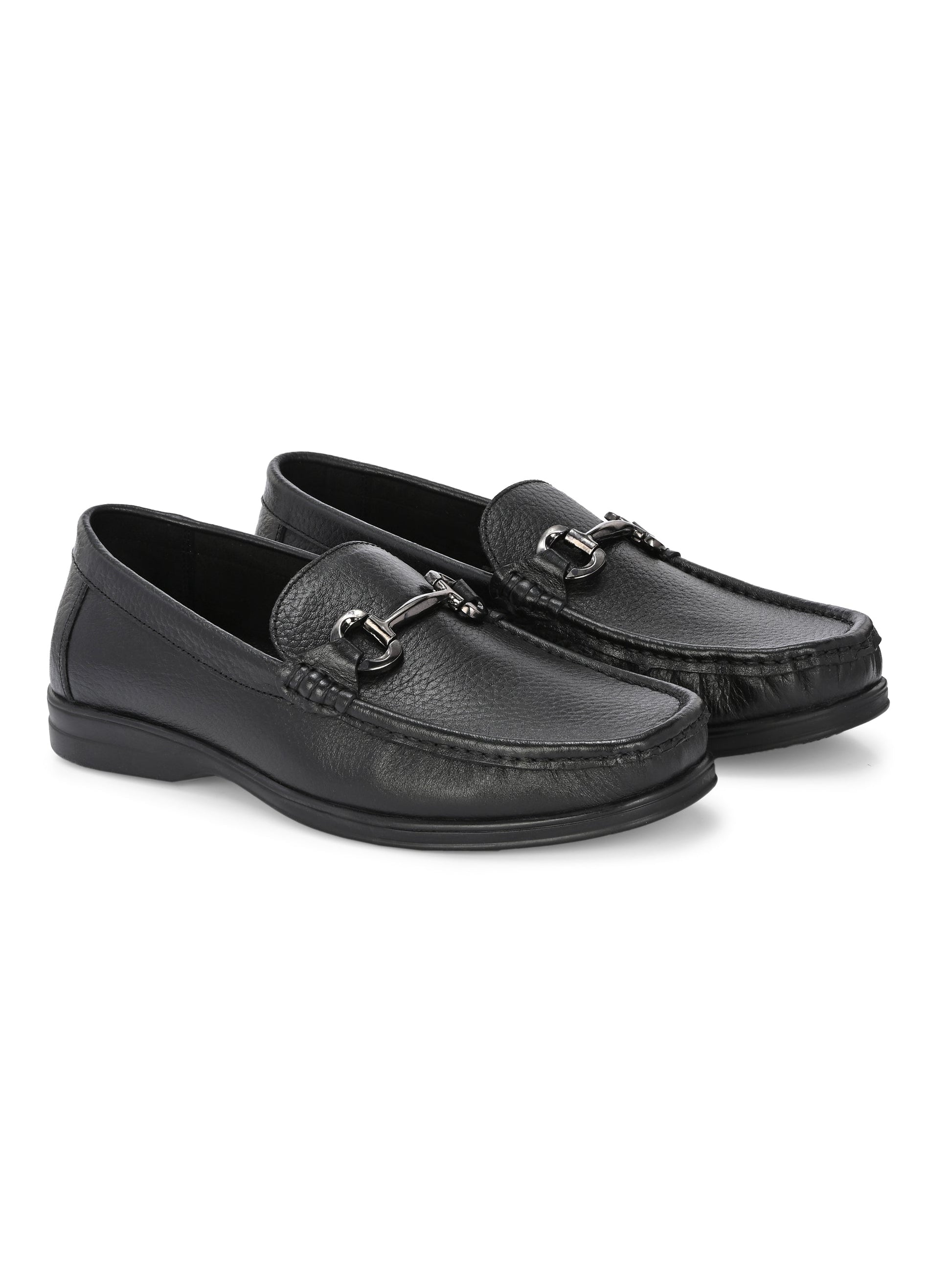 Nova Buckled Loafers by Aspeerio