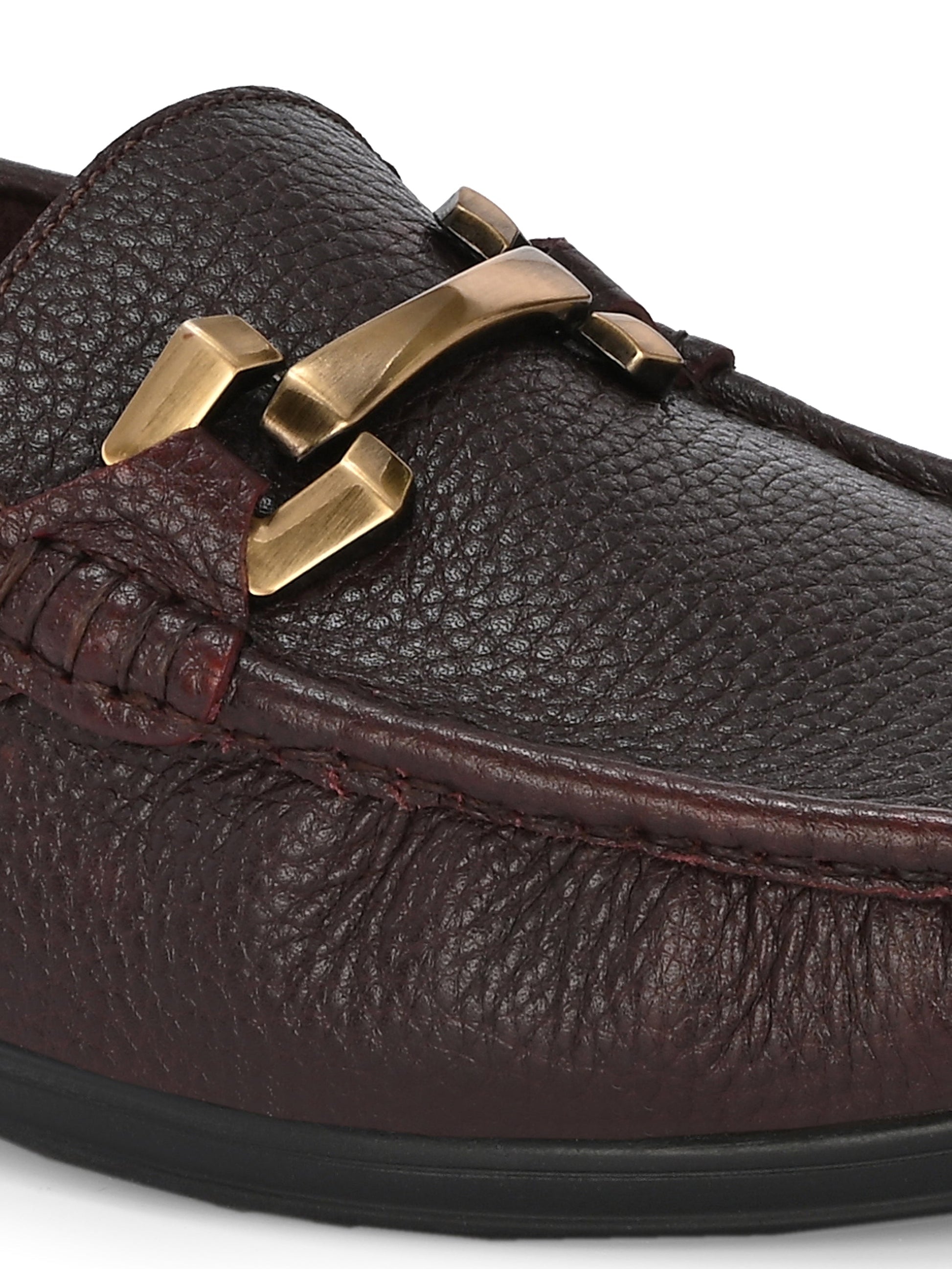 Nova Buckled Loafers by Aspeerio