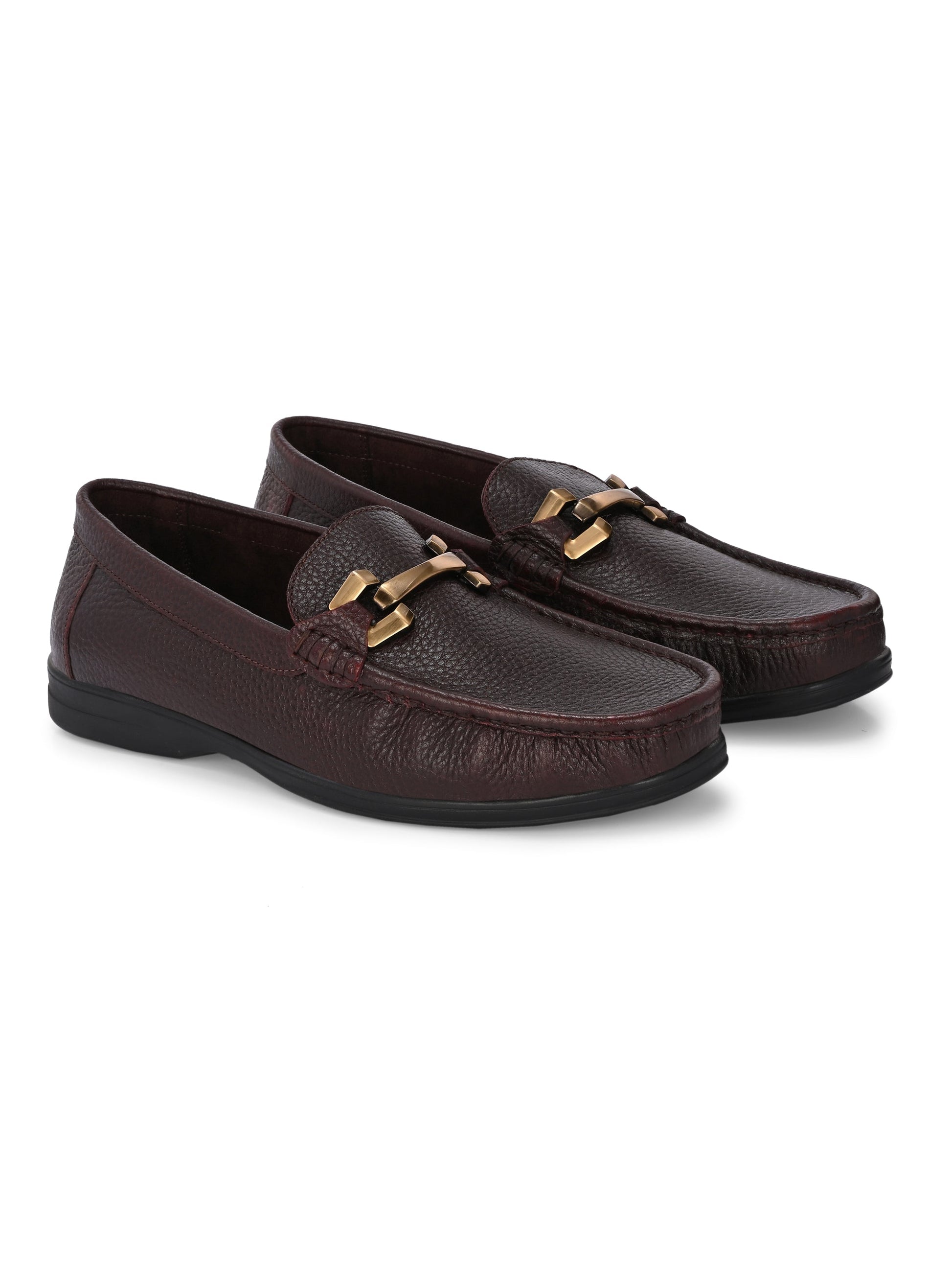 Nova Buckled Loafers by Aspeerio