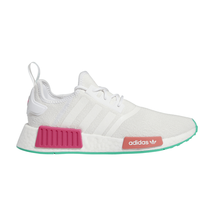 adidas NMD R1 White Magenta Green (Women's)