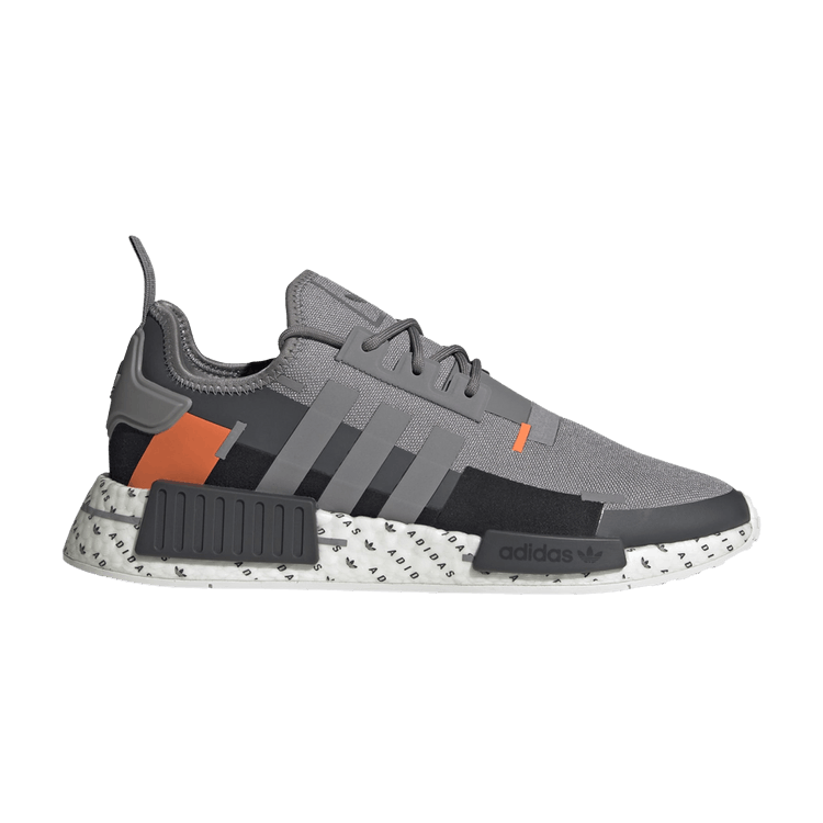 adidas NMD R1 Grey Team Solar Orange