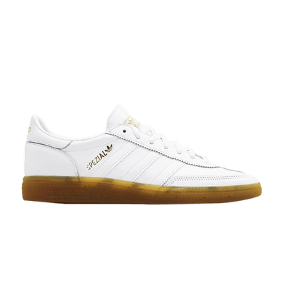 adidas Handball Spezial White Gold Metallic Gum