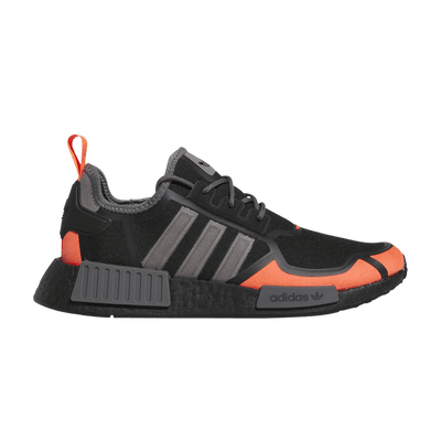 adidas NMD R1 Core Black Solar Red Grey