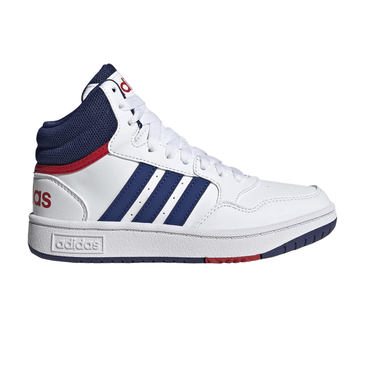 adidas Hoops Cloud White Victory Blue Better Scarlet (GS)