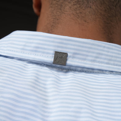 Still Line - Blue Pinstripe