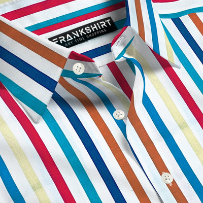 Pack of 2 Cotton Shirt for Man (Light Pink with Lining Colour)
