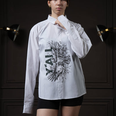Overlay - Grey Pinstripes
