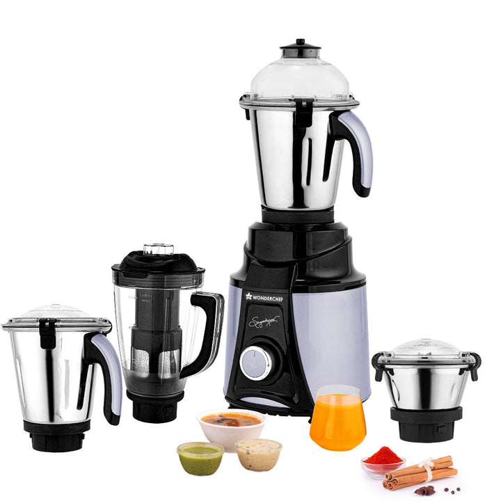 Wonderchef  Galaxy Mixer Grinder 1000W | 100 Mins .