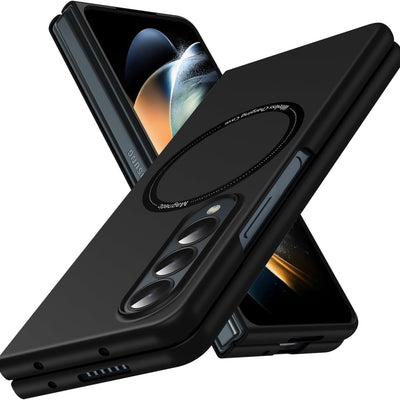Galaxy Z Fold Series Smooth Borderless Magnetic Grip Case