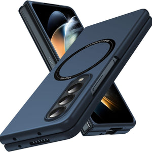 Galaxy Z Fold Series Smooth Borderless Magnetic Grip Case