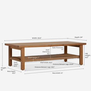 Gally Indoor / Outdoor Coffee Table