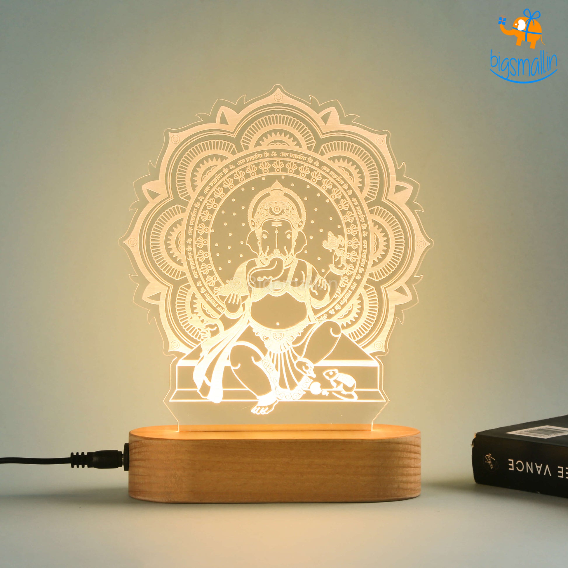 Ganesha Hologram Lamp