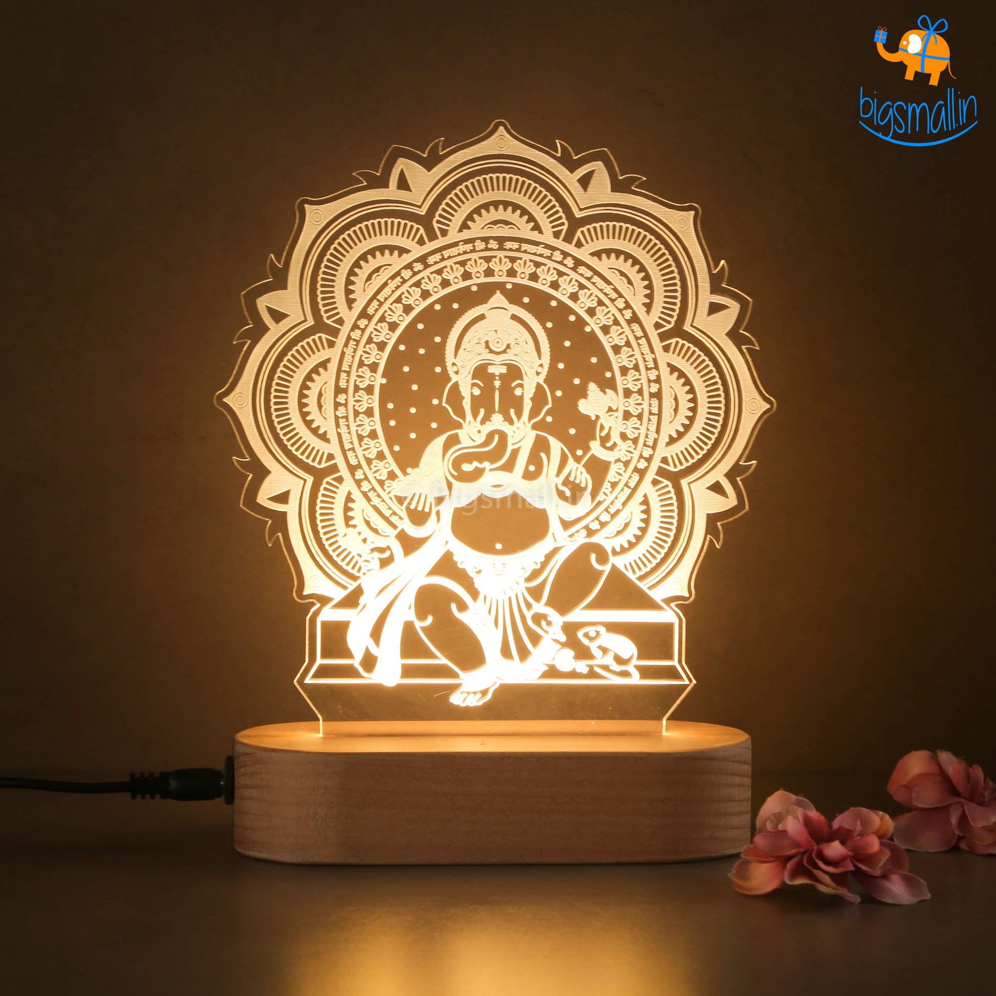 Ganesha Hologram Lamp