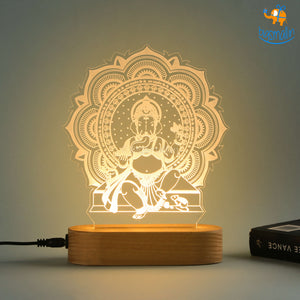 Ganesha Hologram Lamp