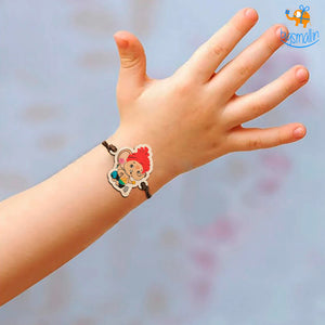 Ganesha Wooden Kids Rakhi