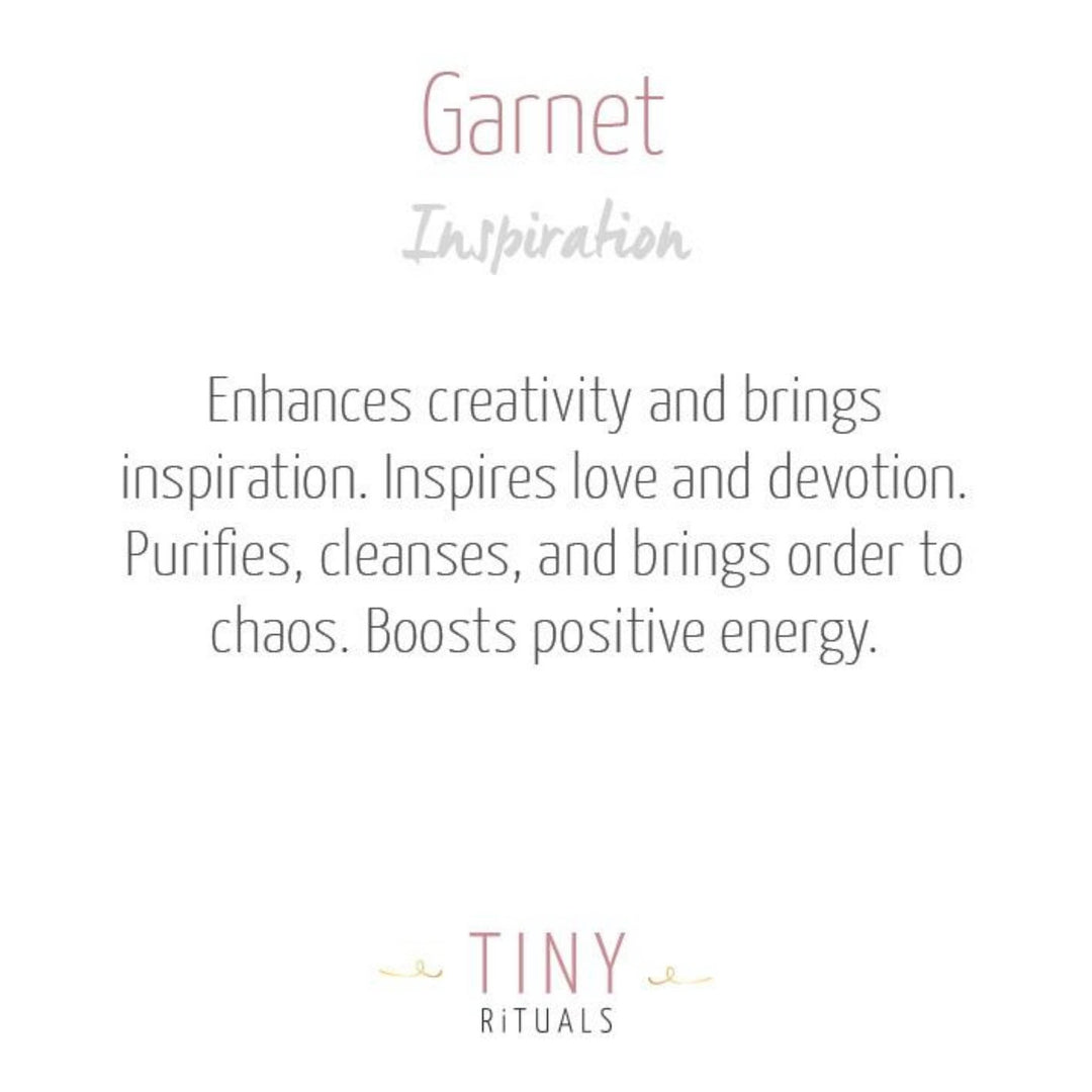 Garnet Energy Anklet