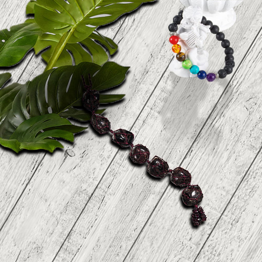 Garnet Tumbled Hanging