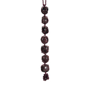 Garnet Tumbled Hanging