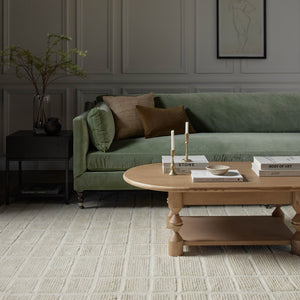 Open Box: Geller Rug Ivory, 9' x 12'