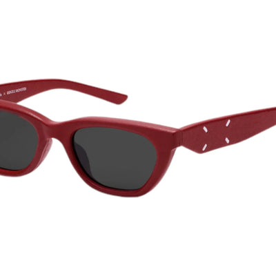 Gentle Monster Maison Margiela Sunglasses Red Gray (Mm208 Leather Lr1)