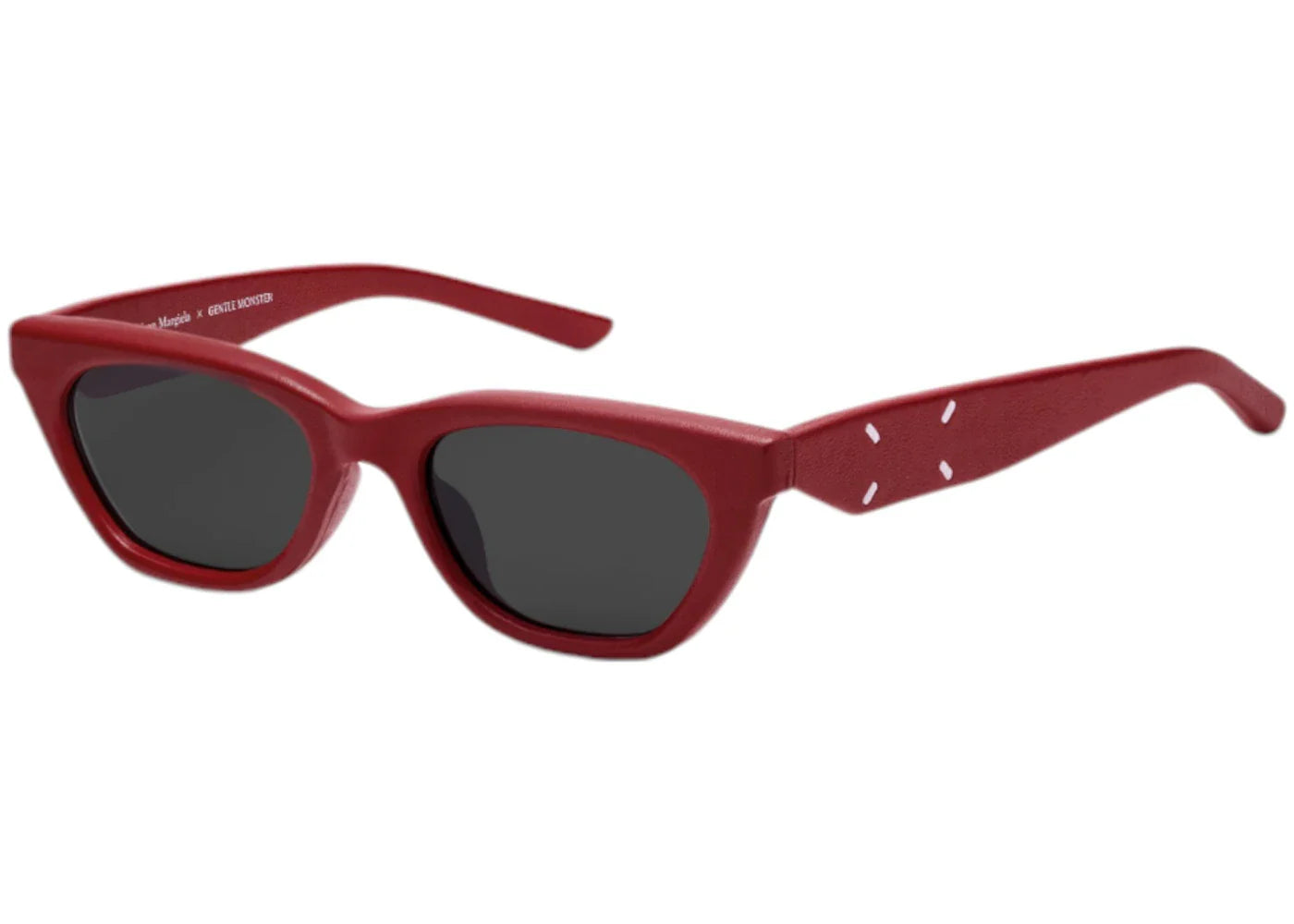 Gentle Monster Maison Margiela Sunglasses Red Gray (Mm208 Leather Lr1)