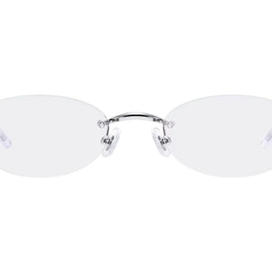 Gentle Monster Orora 02 Sunglasses Silver/Clear