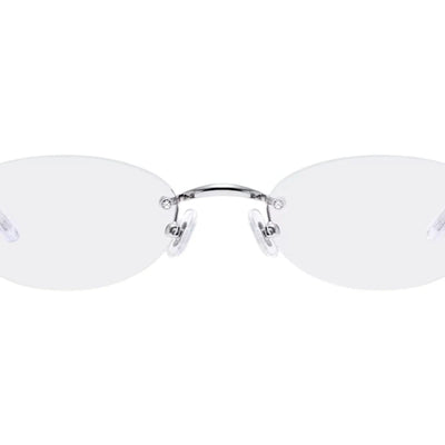 Gentle Monster Orora 02 Sunglasses Silver/Clear